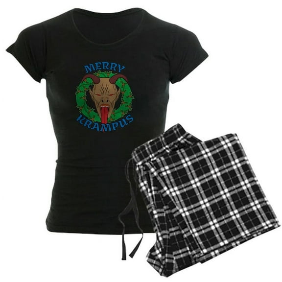 CafePress - Merry Krampus - Women's Dark Pajamas