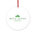 thumbnail image 1 of CafePress - Mesa Verde National Park, Colorado Ornament (Round -  Round Wood Ornament 4", 1 of 2