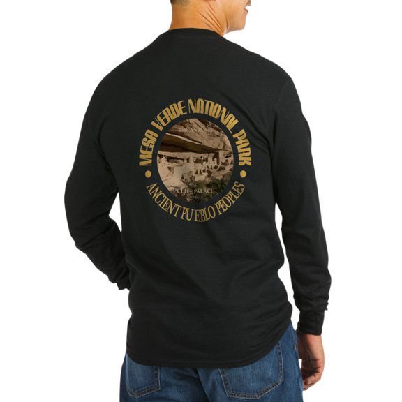CafePress - Mesa Verde Np Long Sleeve T-Shirt - Long Sleeve Dark T-Shirt