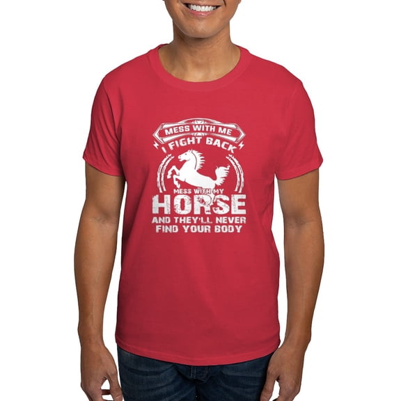 CafePress - Mess With Me I Fight Back T Shirt T Shirt - Men's Classic Graphic Cotton T-Shirt