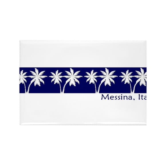 CafePress - Messina, Italy - Rectangle Magnet, 2"x3" Refrigerator Magnet