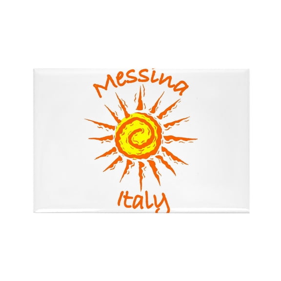 CafePress - Messina, Italy - Rectangle Magnet, 2"x3" Refrigerator Magnet