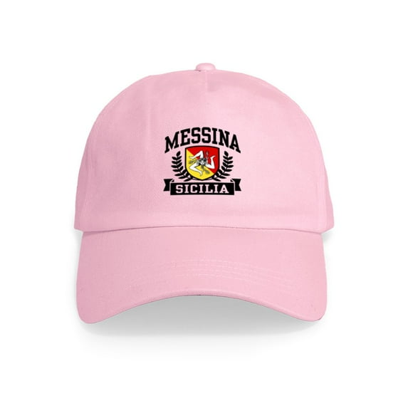 CafePress - Messina Sicilia Cap - Adjustable 100% Brushed Unisex Casual Cotton Baseball Cap, Beige, 1