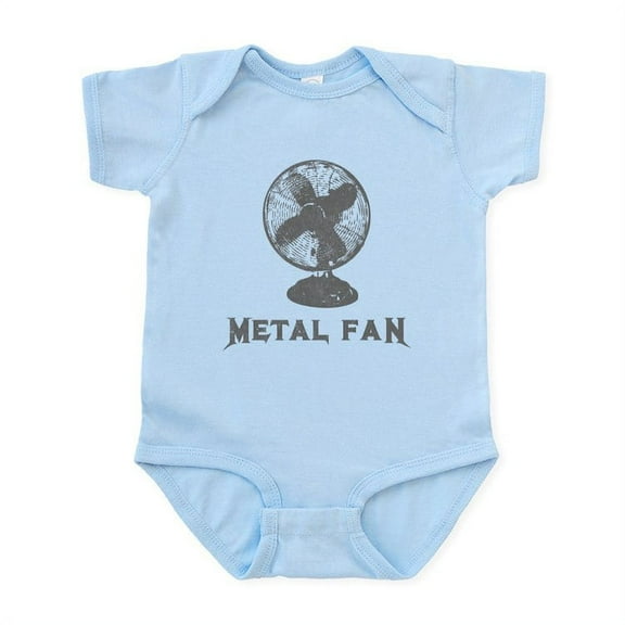 CafePress - Metal Fan Infant Bodysuit - Baby Light Bodysuit, Size Newborn - 24 Months