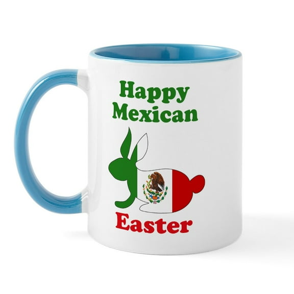 CafePress - Mexican Easter Mug - 11 oz Ceramic Mug - Novelty Coffee Tea Cup