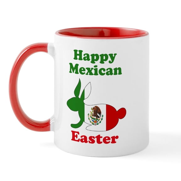 CafePress - Mexican Easter Mug - 11 oz Ceramic Mug - Novelty Coffee Tea Cup