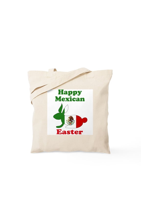 - Mexican Easter Tote Bag - Unisex Canvas Tote Bag, Beige, 1-Piece