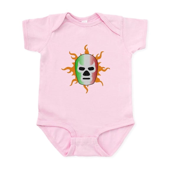 CafePress - Mexican Lucha Libre Mask Infant Bodysuit - Baby Light Bodysuit, Size Newborn - 24 Months