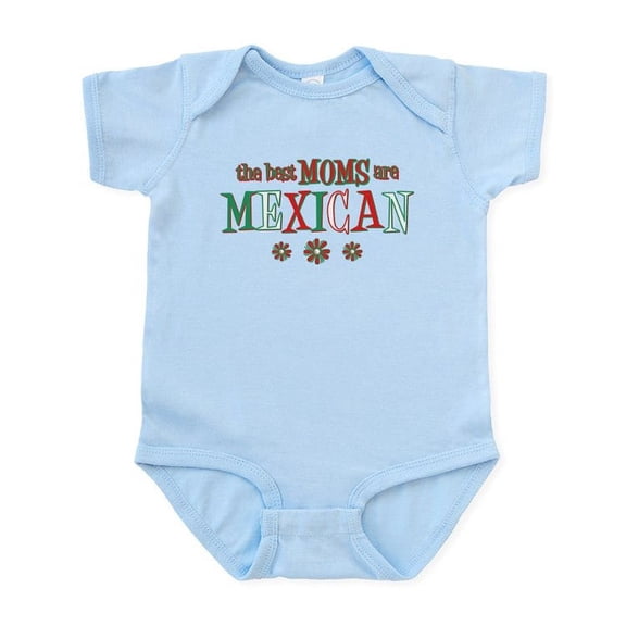 CafePress - Mexican Moms Infant Bodysuit - Baby Light Bodysuit, Size Newborn - 24 Months