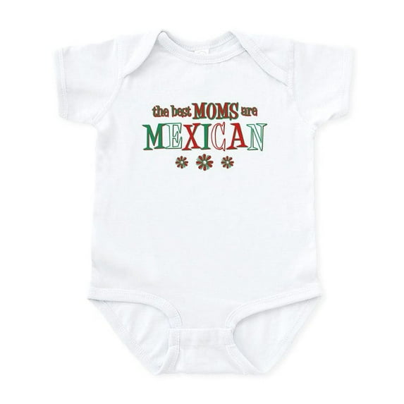 CafePress - Mexican Moms Infant Bodysuit - Baby Light Bodysuit, Size Newborn - 24 Months