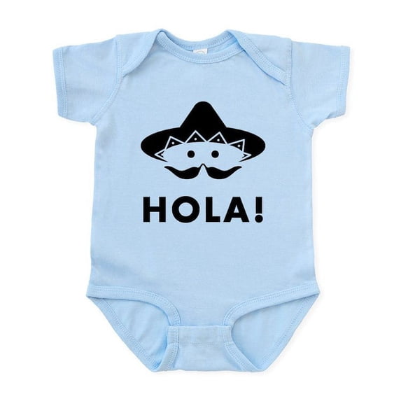 CafePress - Mexican Mustache Infant Bodysuit - Baby Light Bodysuit, Size Newborn - 24 Months
