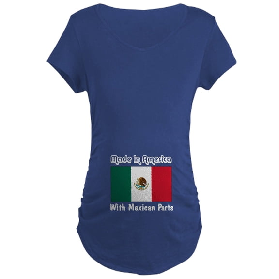 CafePress - Mexican Parts Maternity Dark T Shirt - Maternity Dark T-Shirt