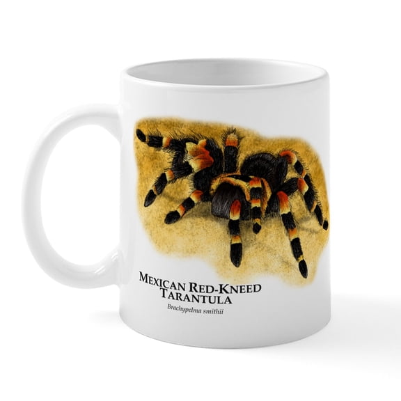 CafePress - Mexican Red Kneed Tarantula Mug - 11 oz Ceramic Mug - Novelty Coffee Tea Cup