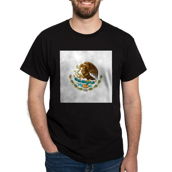 CafePress - Mexico Mexican Eagle Dark T Shirt - Men's Classic Graphic Cotton T-Shirt