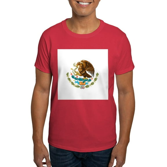 CafePress - Mexico Mexican Eagle Dark T Shirt - Men's Classic Graphic Cotton T-Shirt