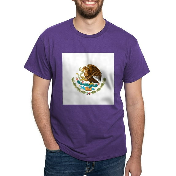 CafePress - Mexico Mexican Eagle Dark T Shirt - Men's Classic Graphic Cotton T-Shirt