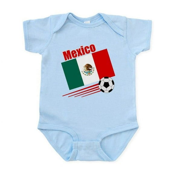 CafePress - Mexico Soccer Team Infant Bodysuit - Baby Light Bodysuit, Size Newborn - 24 Months