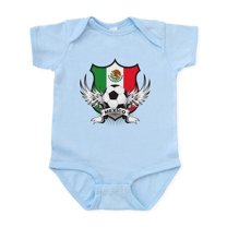 CafePress - Mexico World Cup Soccer Infant Bodysuit - Baby Light Bodysuit, Size Newborn - 24 Months