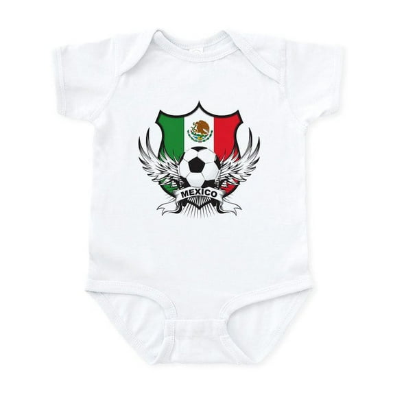 CafePress - Mexico World Cup Soccer Infant Bodysuit - Baby Light Bodysuit, Size Newborn - 24 Months