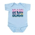thumbnail image 1 of CafePress - Miami Beach Infant Bodysuit - Baby Light Bodysuit, Size Newborn - 24 Months, 1 of 4