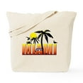thumbnail image 1 of CafePress - Miami Tote Bag - Unisex Canvas Tote Bag, Beige, 1-Piece, 1 of 7