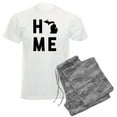 thumbnail image 1 of CafePress - Michigan Home Men's Light Pajamas - Men's Light Loose Fit Cotton Pajama Set, 1 of 7