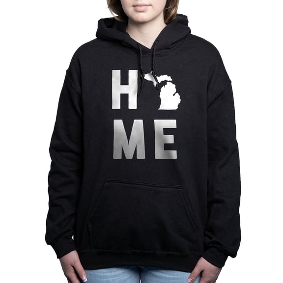 CafePress - Michigan Home - Pullover Hoodie, Classic & Comfortable Hooded Sweatshirt
