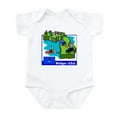 thumbnail image 1 of CafePress - Michigan Map Infant Bodysuit - Baby Light Bodysuit, Size Newborn - 24 Months, 1 of 4