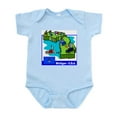 thumbnail image 1 of CafePress - Michigan Map Infant Bodysuit - Baby Light Bodysuit, Size Newborn - 24 Months, 1 of 4