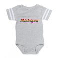 thumbnail image 1 of CafePress - Michigan Rbw Txt - Cute Infant Baby Football Bodysuit, 1 of 3