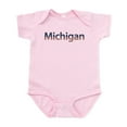 thumbnail image 1 of CafePress - Michigan Stars And Stripes Infant Bodysuit - Baby Light Bodysuit, Size Newborn - 24 Months, 1 of 4