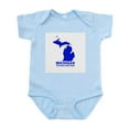 thumbnail image 1 of CafePress - Michigan . . . The Great Lake Infant Bodysuit - Baby Light Bodysuit, Size Newborn - 24 Months, 1 of 4
