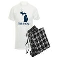 thumbnail image 1 of CafePress - Michigan This Is Home - Men's Light Pajamas, 1 of 1