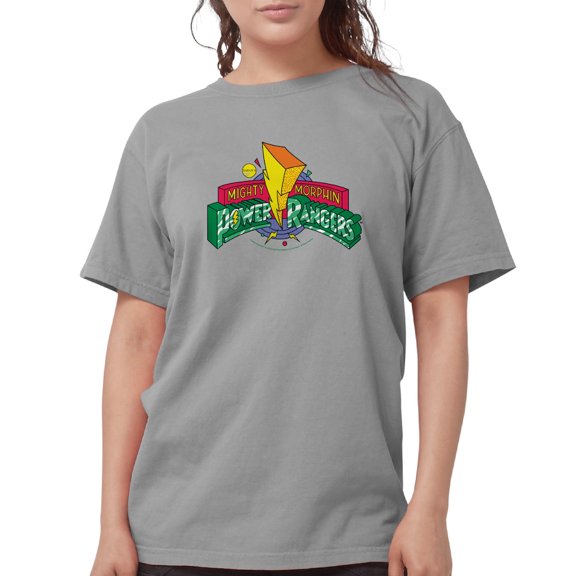 CafePress - Mighty Morphin Pow Women's Comfort Colors® T Shirt - Womens Comfort Colors® Shirt