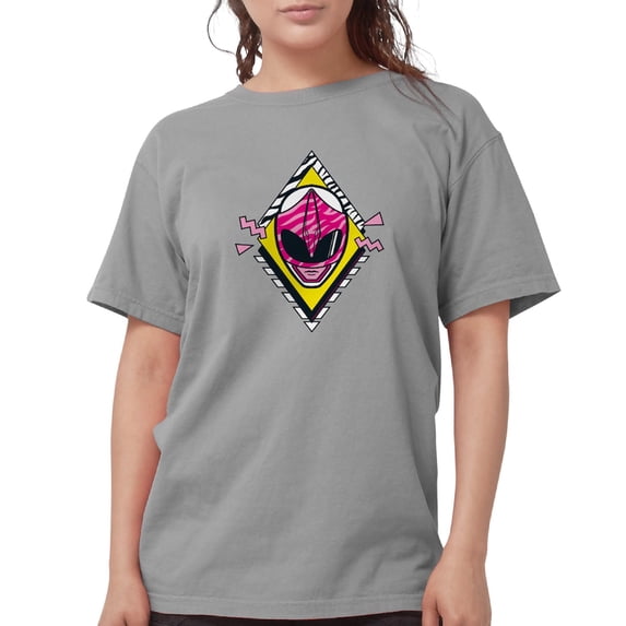CafePress - Mighty Morphin Pow Women's Comfort Colors® T Shirt - Womens Comfort Colors® Shirt