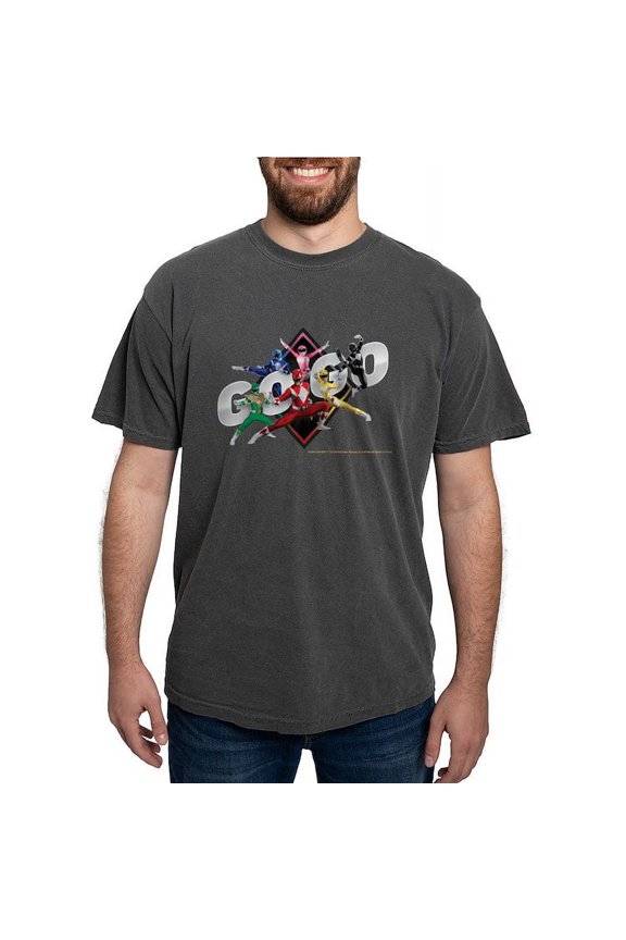 - Mighty Morphin Power Men's Comfort Colors® T Shirt - Mens Comfort Colors Shirt