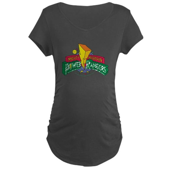 CafePress - Mighty Morphin Power Ran Women's Maternity T Shirt - Maternity Dark T-Shirt