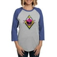 thumbnail image 1 of CafePress - Mighty Morphin Power Rang Women's Baseball T Shirt - Womens Baseball Tee, 1 of 4