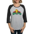 thumbnail image 1 of CafePress - Mighty Morphin Power Rang Women's Baseball T Shirt - Womens Baseball Tee, 1 of 4