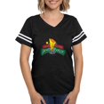thumbnail image 1 of CafePress - Mighty Morphin Power Rang Women's Football T Shirt - Womens Football Shirt, 1 of 4