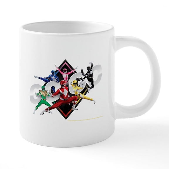 CafePress - Mighty Morphin Power Ranger - 20 Oz White Ceramic Mega Mug