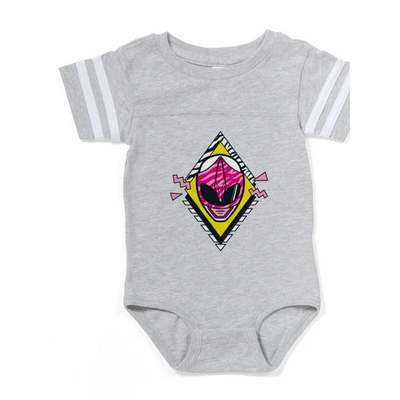 CafePress - Mighty Morphin Power Ranger - Cute Infant Baby Football Bodysuit