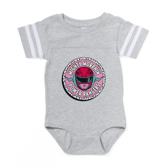 CafePress - Mighty Morphin Power Ranger - Cute Infant Baby Football Bodysuit
