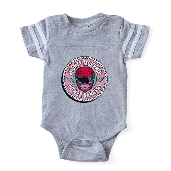 CafePress - Mighty Morphin Power Ranger - Cute Infant Baby Football Bodysuit