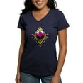 thumbnail image 1 of CafePress - Mighty Morphin Power Ranger Women's V Neck T Shirt - Women's V-Neck Dark T-Shirt, 1 of 4