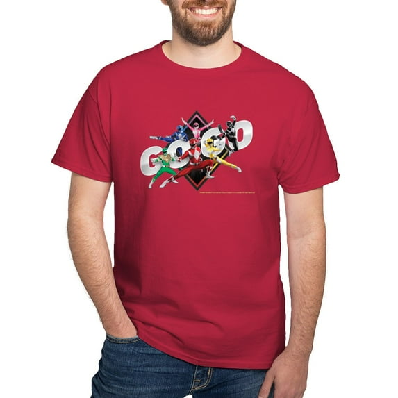 CafePress - Mighty Morphin Power Rangers G Men's Value T Shirt - Men's Classic Graphic Cotton T-Shirt