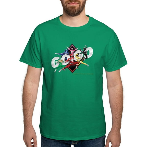 CafePress - Mighty Morphin Power Rangers G Men's Value T Shirt - Men's Classic Graphic Cotton T-Shirt