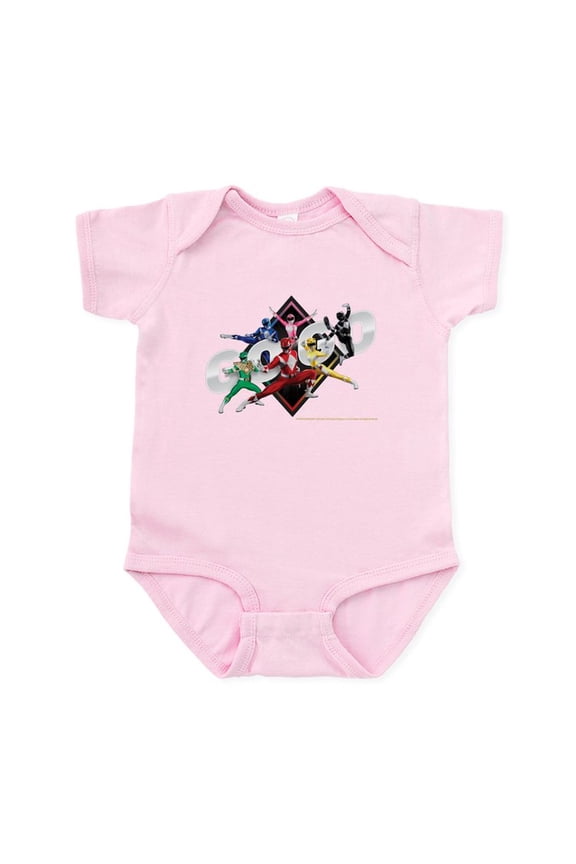 - Mighty Morphin Power Rangers Go Go - Baby Light Bodysuit, Size Newborn - 24 Months