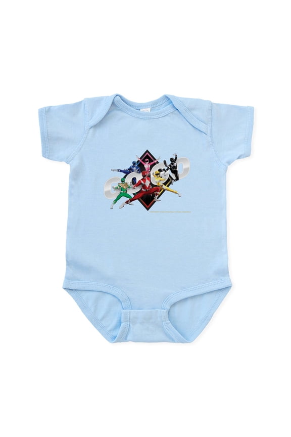 - Mighty Morphin Power Rangers Go Go - Baby Light Bodysuit, Size Newborn - 24 Months