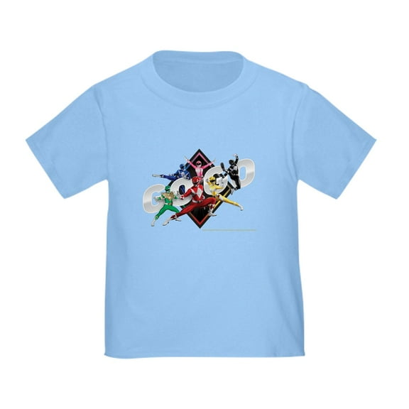 CafePress - Mighty Morphin Power Rangers Go Go Toddler T Shirt - Cute Toddler T-Shirt, 100% Cotton